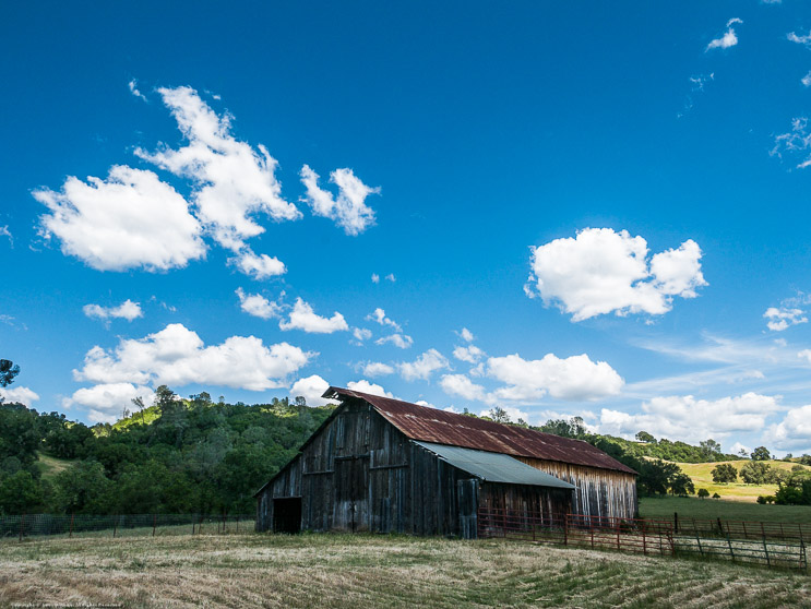 Barn on Gold Strike Road