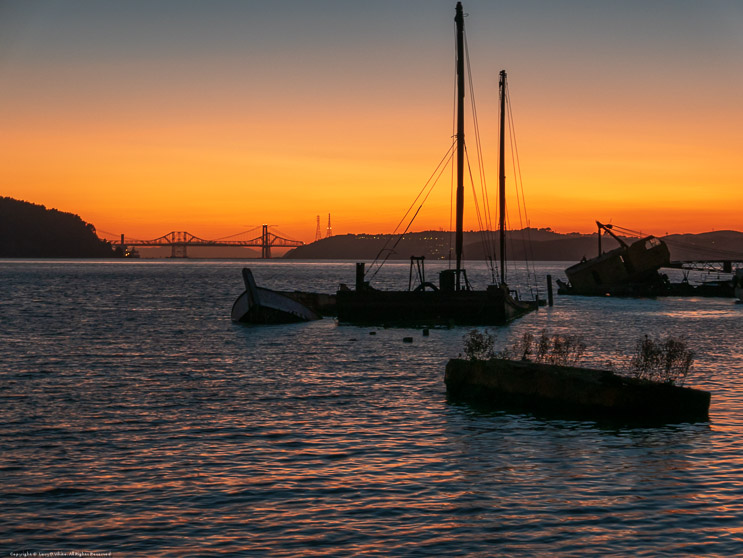 Sunken Treasure in the Carquinez Strait in Benicia