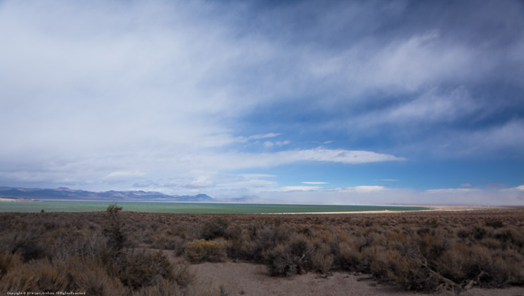 Storm Forming over Mono Lake