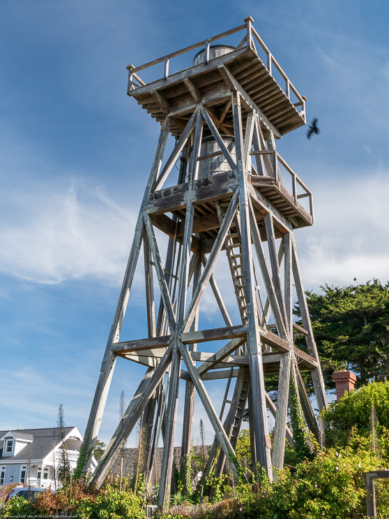 Watertower Downtown Mendocino