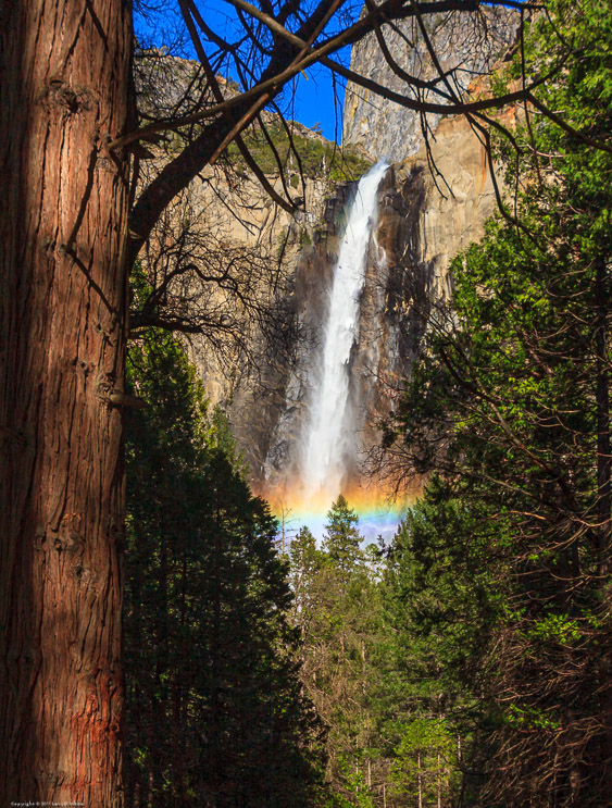 Rainbow on Bridalveil Falls 