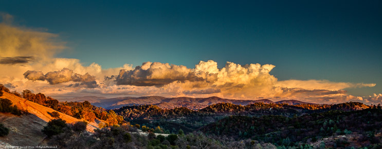 Sunset over the Foothills I