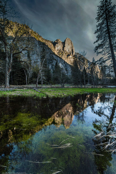  Merced River Reflection