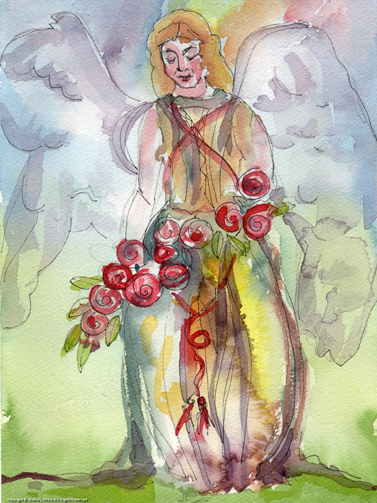 Angel of the Roses